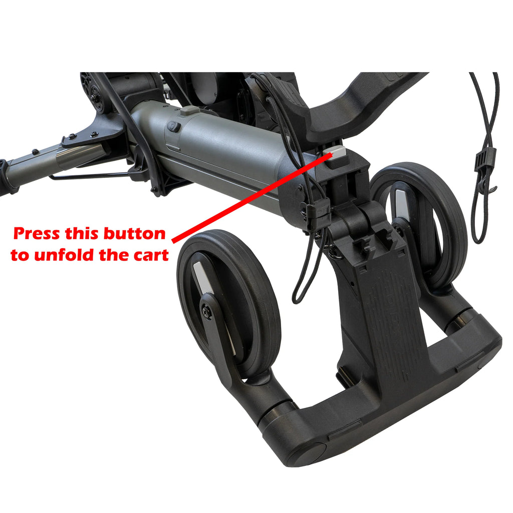 Axglo e5 Follow - Electric Golf Push Cart