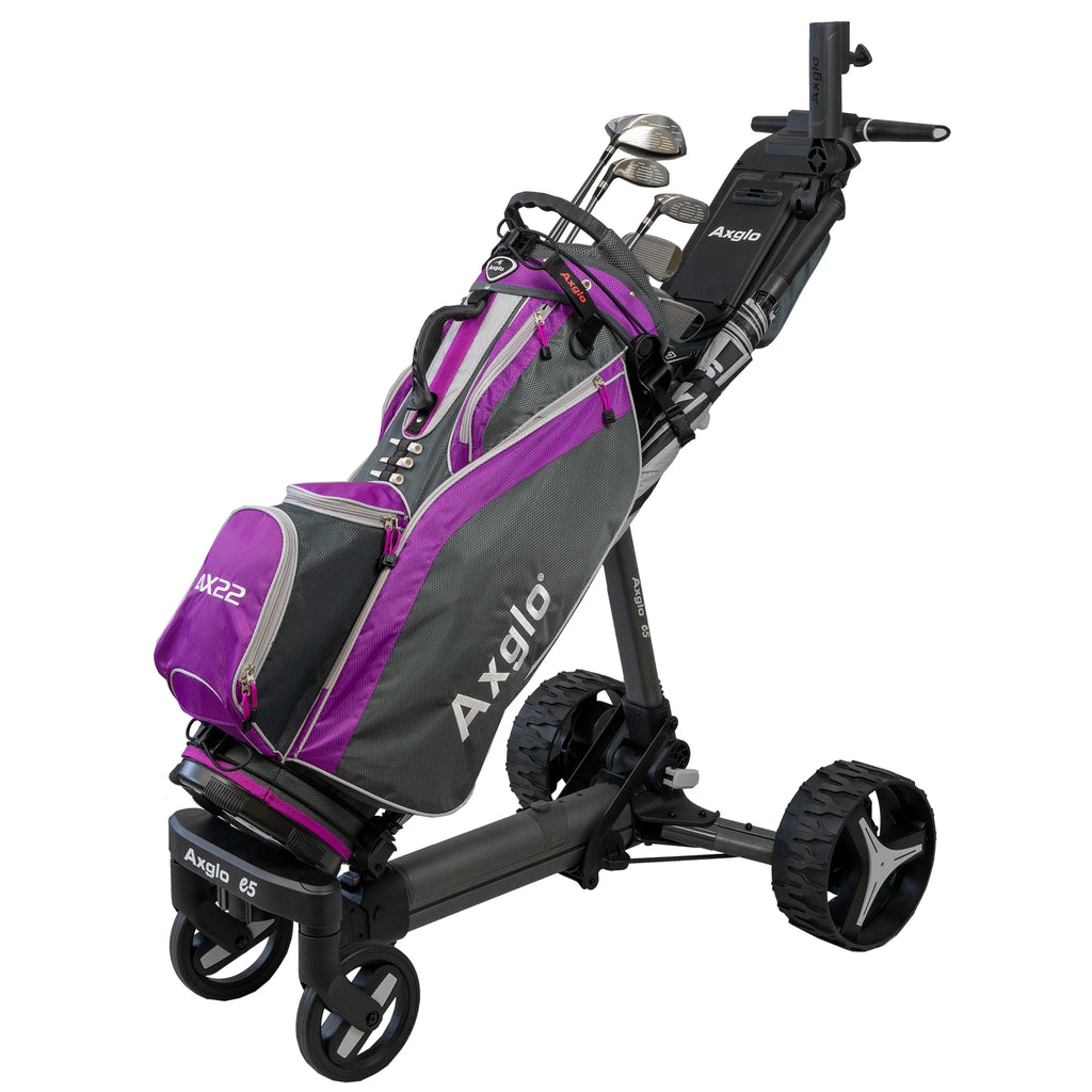 Axglo e5 Follow - Electric Golf Push Cart